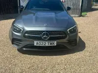 Used Mercedes E220 AMG line 2022 Grey Sedan