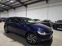 Used VW Golf VII Edition 150 HP (110 kW) 2020 Blue Hatchback