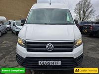 used VW Crafter 2.0 CR35 TDI L H/R P/V STARTLINE 138 BHP IN WHITE WITH 89,800 MILES AND A FULL SERVICE HISTORY, 1 OW