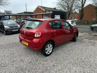 Used Dacia Sandero Ambiance 75 HP (55 kW) 2014 Red Hatchback
