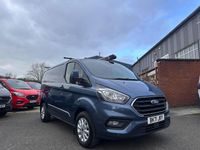 Used Ford Transit Custom Limited 130 HP (95 kW) 2021 Blue Van
