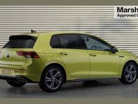 Used VW Golf VIII R-line 128 HP (94 kW) 2021 Yellow Hatchback