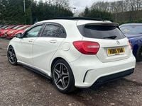 Used Mercedes A220 AMG 2015 White Hatchback