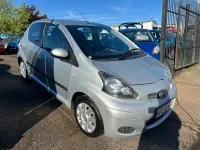 Used Toyota Aygo 68 HP (50 kW) 2012 Silver Hatchback