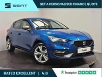 Begagnad Seat Leon FR 204 HK (150 kW) 2024 Blå Halvkombi