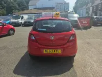 Used Vauxhall Corsa S 65 HP (47 kW) 2013 Red Hatchback