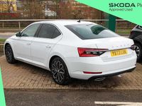Used Skoda Superb LAURIN & KLEMENT 276 HP (202 kW) 2023 Moon white metallic Hatchback