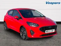 Used Ford Fiesta Titanium 153 HP (112 kW) 2022 Red Hatchback
