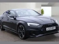 Used Audi A5 Black Edition 200 HP (147 kW) 2023 Black Coupe