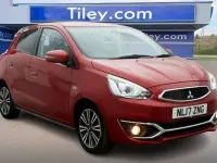 Used Mitsubishi Mirage 79 HP (58 kW) 2017 Red Hatchback