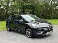 Used Renault Clio IV GT-Line 90 HP (66 kW) 2018 Black Hatchback