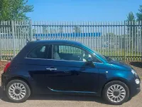 Używany Fiat 500 Lounge 69 KM (50 kW) 2017 Niebieski Hatchback
