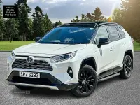Used Toyota RAV4 2021 White/black SUV