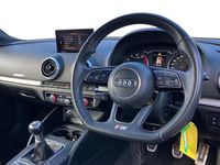 Used Audi A3 Sportback S-Line 150 HP (110 kW) 2018 Black Hatchback