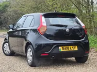 Used MG MG3 106 HP (77 kW) 2018 Black Hatchback