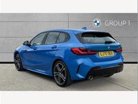 Used BMW 118 M Sport 138 HP (101 kW) 2020 Blue Hatchback