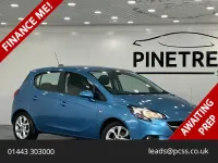 Used Vauxhall Corsa 90 HP (66 kW) 2016 Blue Hatchback