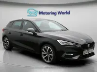 Used Seat Leon FR Sport 110 HP (80 kW) 2023 Black Hatchback