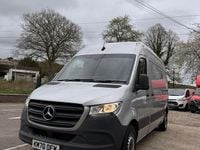 Begagnad Mercedes Sprinter Premium 2020 Silver Van
