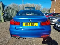 Begagnad BMW 325 M Sport 218 HK (160 kW) 2014 Blå Sedan