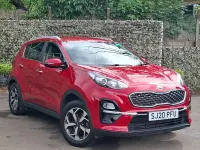 Used Kia Sportage 130 HP (95 kW) 2020 Red SUV