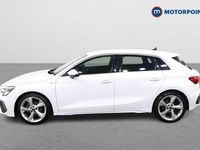 Used Audi A3 S-Line 2022 White Sedan
