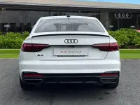 Used Audi A4 Black Edition 163 HP (119 kW) 2022 White Sedan