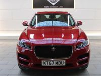 Used Jaguar F-Pace Portfolio 180 HP (132 kW) 2018 Red SUV