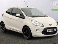 Used Ford Ka Zetec 69 HP (50 kW) 2016 White Hatchback