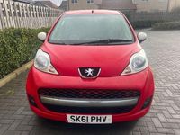 Used Peugeot 107 Sportium 68 HP (50 kW) 2011 Red Hatchback