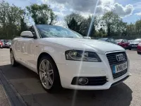 Used Audi A3 Cabriolet S-Line 105 HP (77 kW) 2010 White Cabriolet