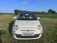 Used Fiat 500 Lounge 69 HP (50 kW) 2013 White Hatchback