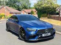Used Mercedes AMG GT 63 Premium Plus 700 HP (514 kW) 2019 Blue Coupe