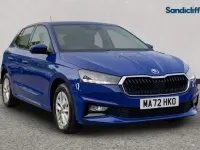 Begagnad Skoda Fabia Comfort 110 HK (80 kW) 2022 Blå Halvkombi