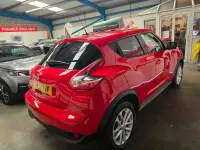 Used Nissan Juke Acenta 2017 Red SUV