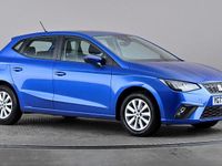 Used Seat Ibiza SE 95 HP (69 kW) 2023 Blue Hatchback