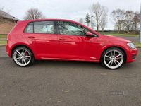 Used VW Golf VII Edition 110 HP (80 kW) 2016 Red Hatchback