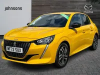 Used Peugeot 208 Active+ 74 HP (54 kW) 2023 Yellow Hatchback