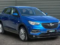 Used Vauxhall Grandland X 131 HP (96 kW) 2018 Blue SUV