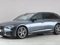 Begagnad Audi A6 Black Edition 204 HK (150 kW) 2021 Grå Kombi