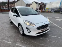 Used Ford Fiesta Titanium 2018 White Hatchback