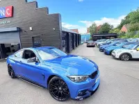 Used BMW 420 Coupé M Sport 190 HP (139 kW) 2019 Blue Coupe