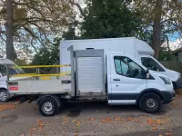 Used Ford Transit 130 HP (95 kW) 2019 White Cabriolet