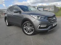 Used Hyundai Santa Fe SE 200 HP (147 kW) 2017 Silver SUV