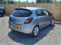Used Vauxhall Corsa SRi 2013 Silver Hatchback