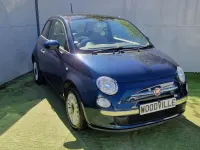 Used Fiat 500 Lounge 69 HP (50 kW) 2013 Blue Hatchback