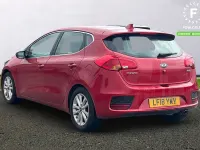 Used Kia Ceed 136 HP (100 kW) 2018 Red Hatchback