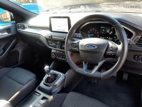 Used Ford Focus ST-Line 125 HP (91 kW) 2022 Moondust silver Hatchback