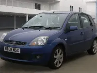 Used Ford Fiesta Zetec 79 HP (58 kW) 2008 Blue Hatchback