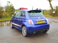 Begagnad Abarth 595 160 HK (117 kW) 2015 Blå Halvkombi